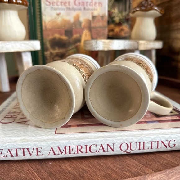 Rustic Grand Canyon embossed mug set of 2 - Picture 12 of 16